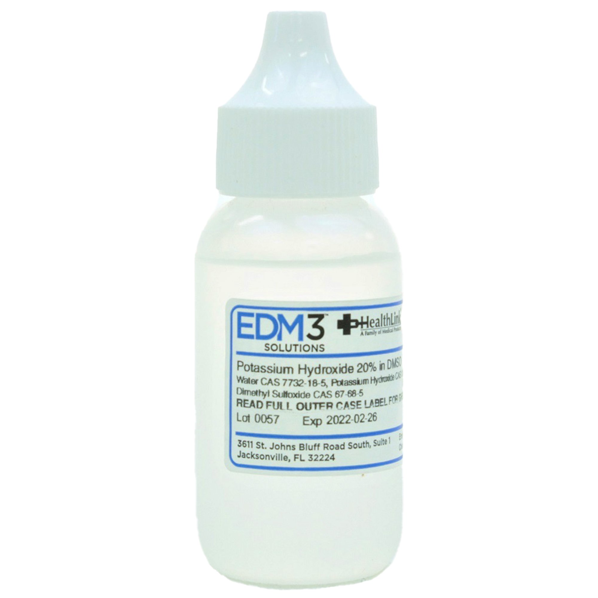 Stain Histology Reagent Potassium Hydroxide ACS Grade 20% 30 mL by EDM 3 LLC  ID 400526